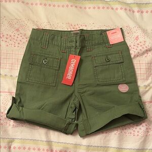 Gymboree Olive Green Cargo Shorts
